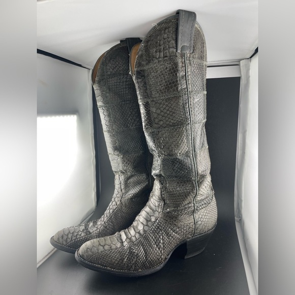 Nocona Snake Skin Lady Boots Size 7A​​​​​​​​​​​​​​​​​​​ - Picture 5 of 11